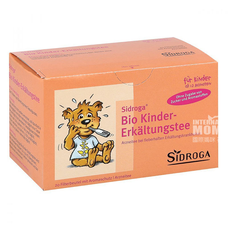 SIDROGA Jerman SIDROGA kantong teh herbal organik anak-anak untuk mere...