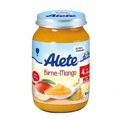 Nestle Germany Alete pure buah seri * 6 versi luar negeri