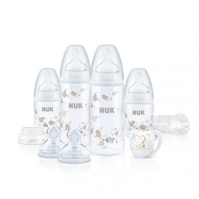 NUK Jerman mulai sempurna botol bayi puting 9 piece set versi 0-6 bulan di luar negeri