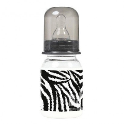 ROCK STAR BABY Jerman zebra pola botol bayi kaliber standar 125ml 0-6 bulan versi luar negeri