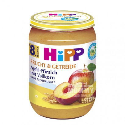 HiPP German Organic Fruit Grain Mixed Mud untuk lebih dari 8 bulan * 6 Versi Luar Negeri