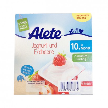Nestle Germany Alete Seri Strawberry Yogurt Cup 400g Versi Luar Negeri