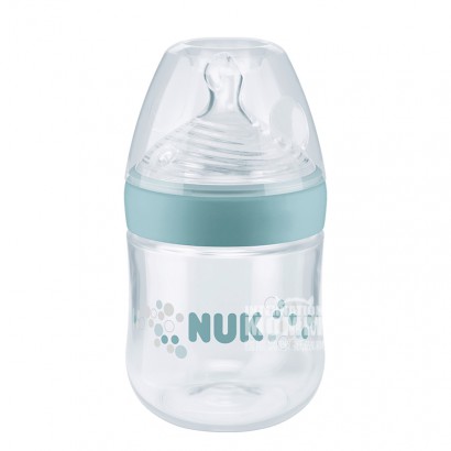 NUK Jerman NUK ultra wide mulut PP botol bayi Puting silikon 150 ml 0 - 6 bulan versi luar negeri hijau