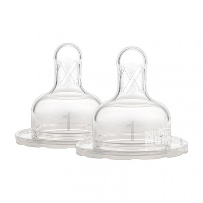 Dr Brown `s American wide milk bottle replacement nipple 2 pcs. for more than 0 month overseas version