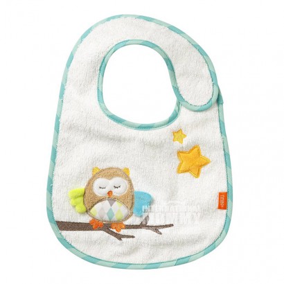 Bayi FEHN Jerman Baby Owl Bib Versi Luar Negeri