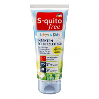 S-quitofree Jerman S-quitofree lotion anti gigitan nyamuk bayi dan anak di luar negeri