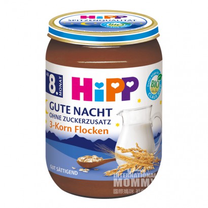 [2 Buah] HiPP German Organic Milk Oatmeal Good Night Mud Selama 8 Bulan Versi Luar Negeri