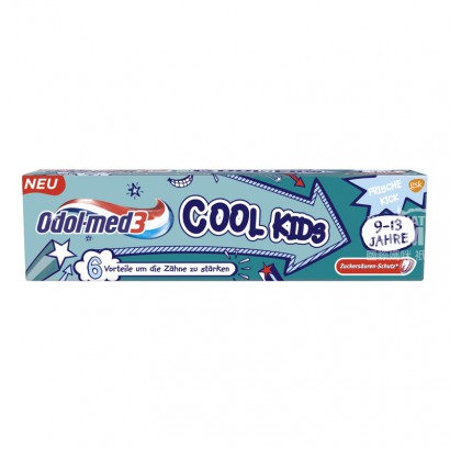 Odol • med3 Jerman Odol • med3 pembusukan gigi anak pasta gigi permanen usia 9-13 tahun