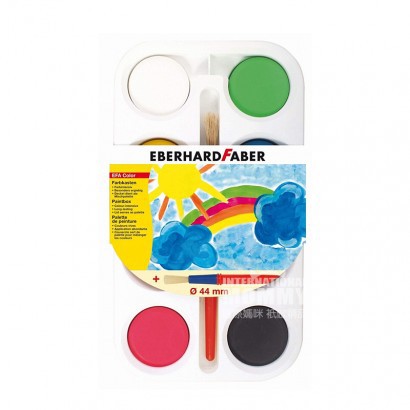 EBERHARD FABER Jerman EBERHARD FABER 8-warna cat air anak-anak mengatur versi luar negeri