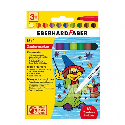 EBERHARD FABER Jerman EBERHARD FABER anak-anak berubah warna cat air pena set edisi luar negeri