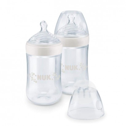 NUK Jerman NUK botol bayi PP ultra diameter sangat lebar 2 bungkus 260ml 6-18 bulan di luar negeri