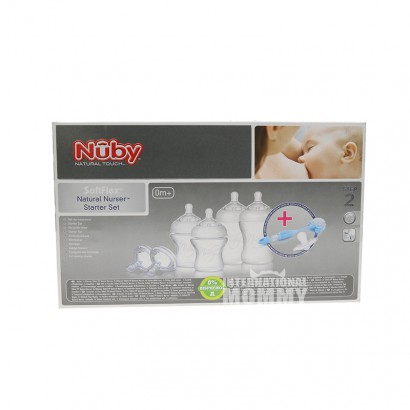 Nuby American Natural Baby Bottle 8-Piece Set Overseas Edition