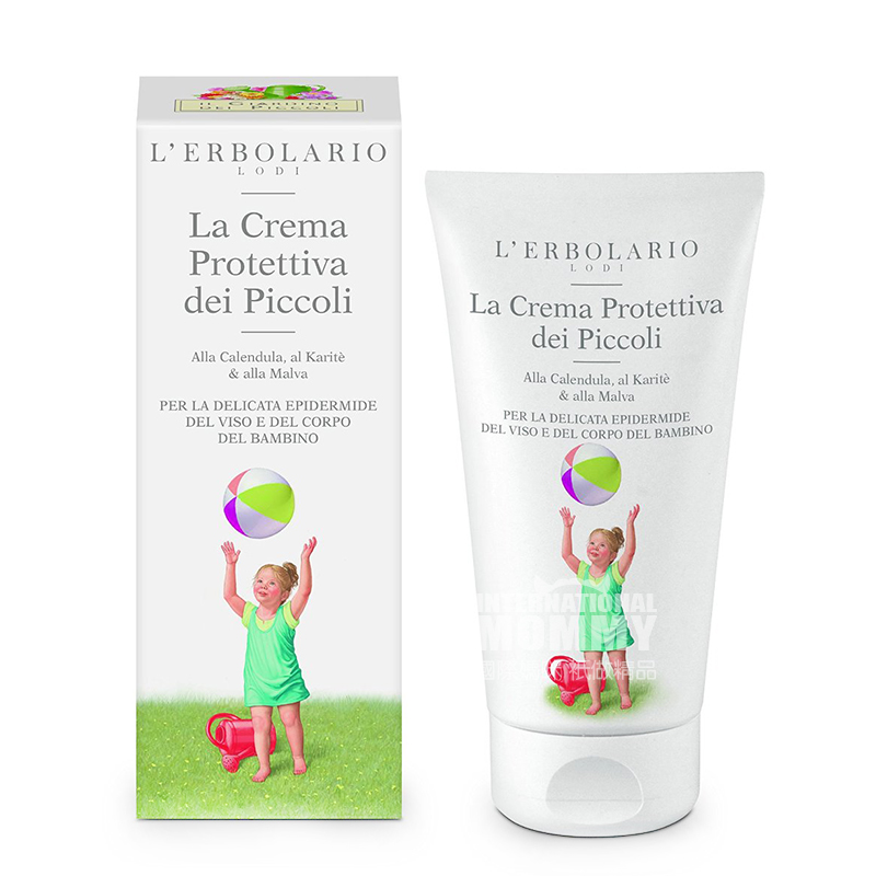 L ERBOLARIO Italian Baby Care Cream Versi Luar Negeri