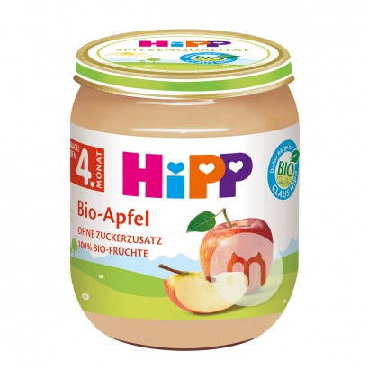 [6 Buah] HiPP German Organic Sensitive Apple Clay Overseas Edition