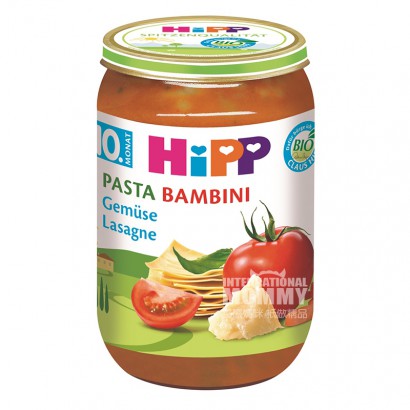 HiPP lumpur lasagna sayur organik Jerman selama lebih dari 10 bulan ve...