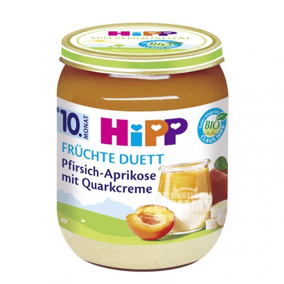 HiPP Jerman Apel Organik Pisang Aprikot Pisang Yogurt Haluskan Lebih D...