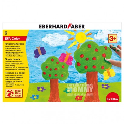 EBERHARD FABER Jerman EBERHARD FABER 6-warna kotak penutup jari anak-a...