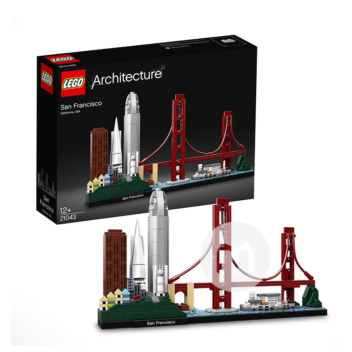 Seri Arsitektur Denmark LEGO 21043 San Francisco Overseas Edition