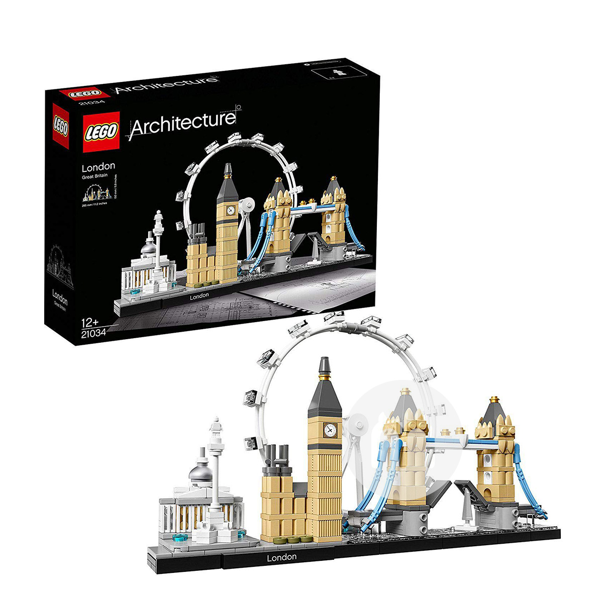 Seri Arsitektur Denmark LEGO 21034 London Edisi Luar Negeri