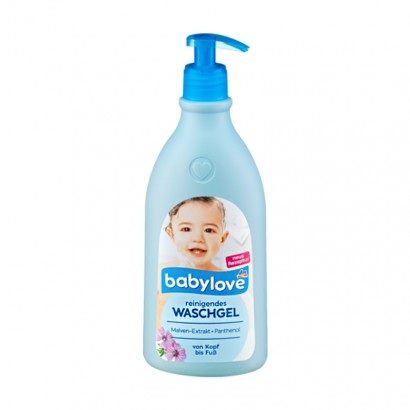 Babylove German Baby Shower Gel No Tears Formula Versi Luar Negeri