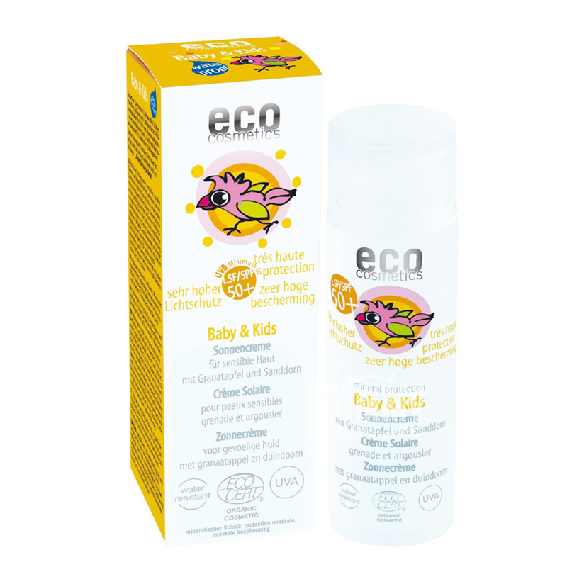 ECO German Baby Sunscreen SPF50 Edisi Luar Negeri