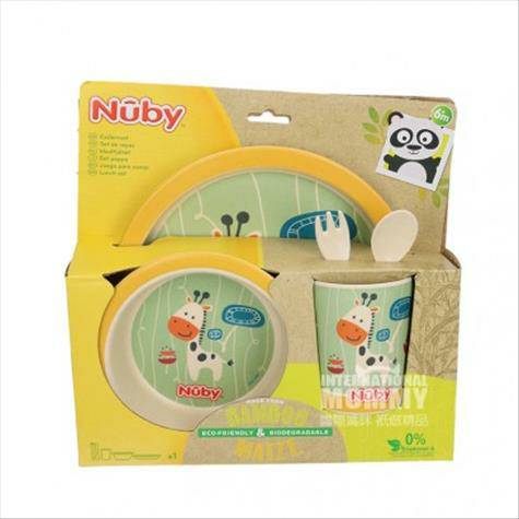 Nuby American Baby Tableware 5-Piece Set Versi Luar Negeri