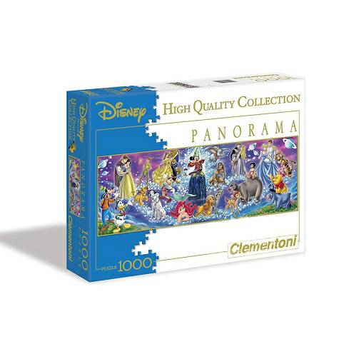 Clementoni Italia Disney Family Design Panorama Jigsaw Overseas Editio...
