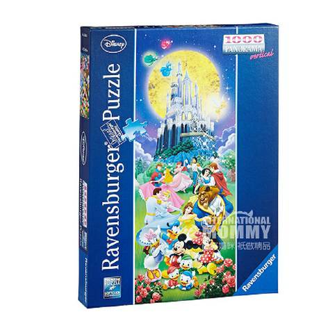 Ravensburger Jerman Disney Castle Puzzle Edisi Luar Negeri