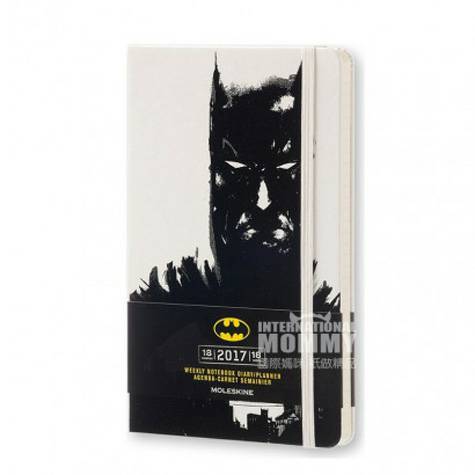 MOLESKINE Italian Batman Edisi Terbatas Cool Weekly Diary Overseas Edi...
