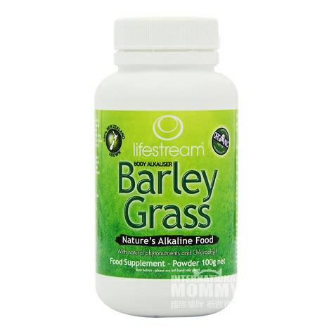 Lifestream New Zealand Organic Barley Grass Powder Versi Luar Negeri