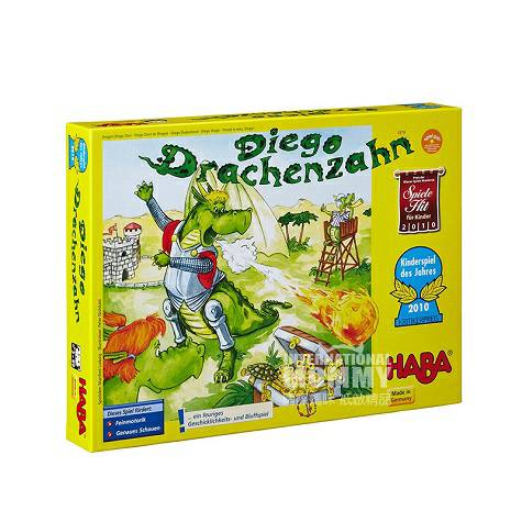 HABA Jerman permainan papan 4319 San Diego Tooth Dragon Overseas Edition