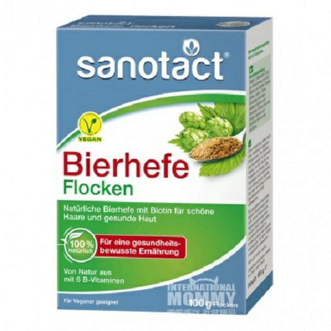 Sanotact German Organic Beer Yeast Powder Edisi Luar Negeri