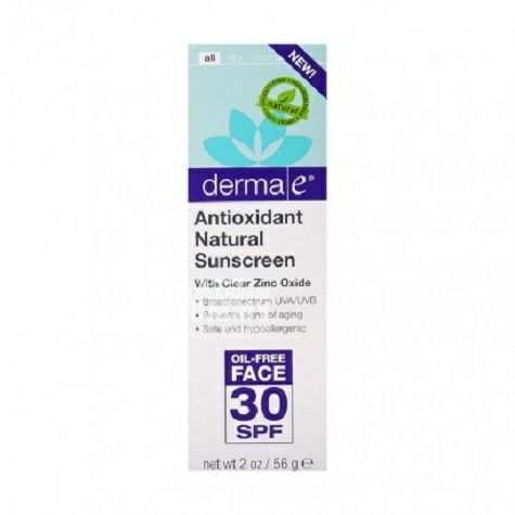 Derma E US Natural Facial Sunscreen SPF30 Edisi Luar Negeri
