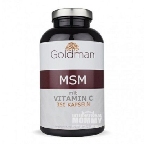 Goldman Holland MSM Capsules 670 mg 360 kapsul edisi luar negeri