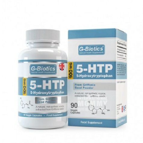 G Biotics UK 5-HTP kapsul 90 kapsul edisi luar negeri
