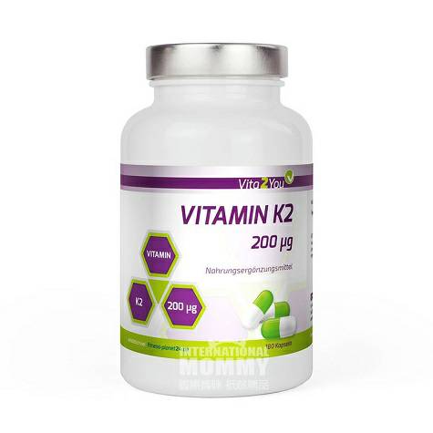 Vita2You Kapsul Vitamin K2 Jerman Versi Luar Negeri