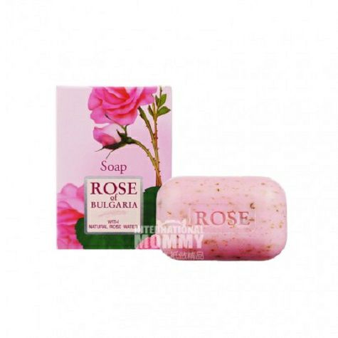 ROSE OF BULGARIA Bulgarian Natural Rose Petal Soap Versi Luar Negeri