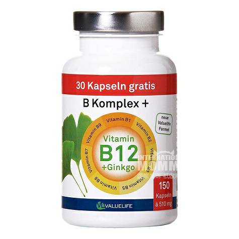 VALUELIFE German Vitamin B Group Capsule Versi Luar Negeri