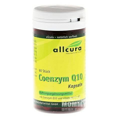 Allcura German Coenzyme Q10 Vitality Capsule Edisi Luar Negeri