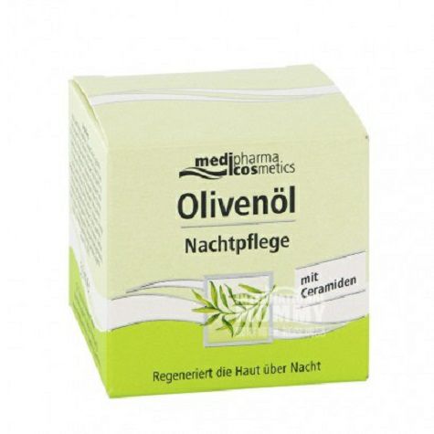 Olivenol German Olive Night Krim Pelembab Versi Luar Negeri