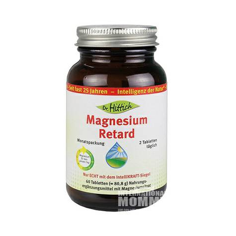Dr. Hittich Tablet Magnesium Organik Jerman Edisi Luar Negeri