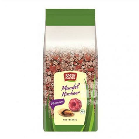 ROSEN GARTEN Jerman sereal sarapan gandum gandum almond raspberry 375g...