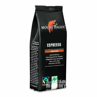 GUNUNG HAGEN Espresso organik Jerman biji kopi panggang dalam versi 250g luar negeri