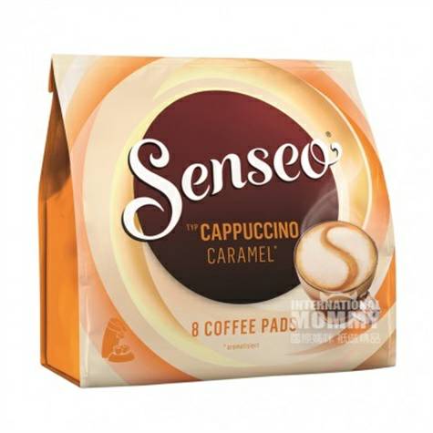 Senseo Belanda caramel cappuccino powder pod powder 92g versi luar neg...