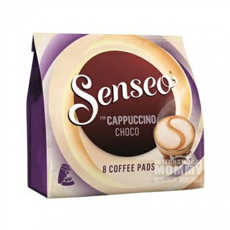Senseo Dutch chocolate cappuccino powder pod powder bag 92g versi luar...