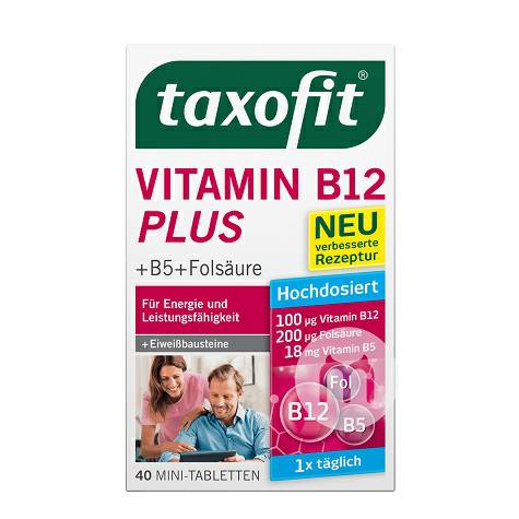Taxofit German Vitamin B12 60 tablet Versi Luar Negeri