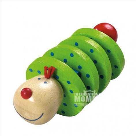 HABA German Wooden Caterpillar Children s Toy Overseas Version