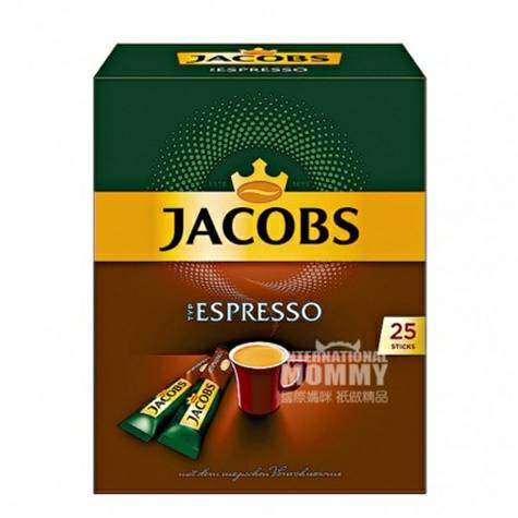 Jacobs gula Jerman bebas kopi hitam langsung