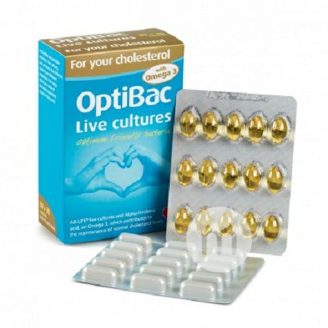 OptiBac probiotics British  60 probiotik penurun kolesterol Edisi luar negeri