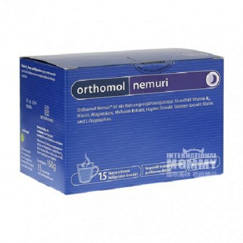 Orthomol Germany membantu tidur 15 butir melatonin versi luar negeri